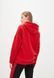 Худі жіноче на флісі Oversize червоний 01