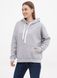 Худі жіночий на флісі Oversize меланж 01