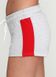 Шорты женские спортивные светло серые с красной вставкой M