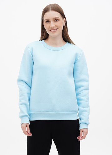 Damska bluza polarowa w kolorze niebieskim XL