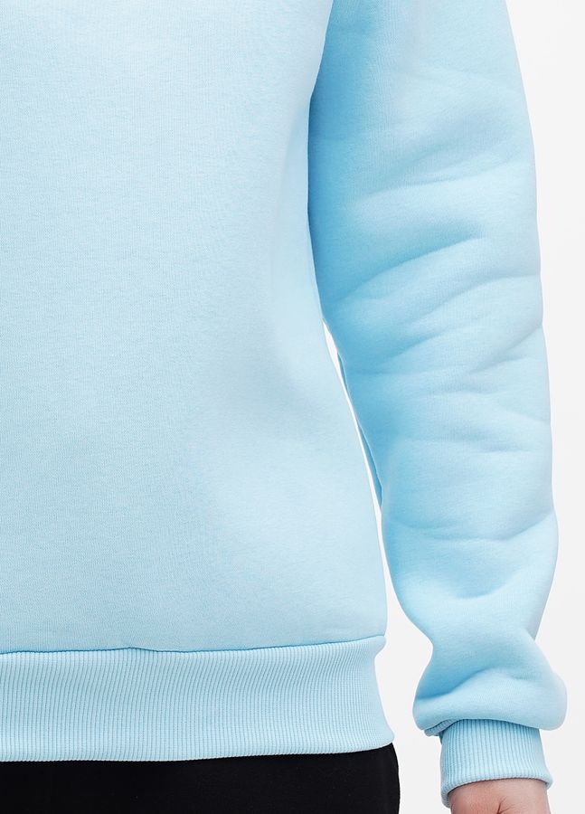 Damska bluza polarowa w kolorze niebieskim XL
