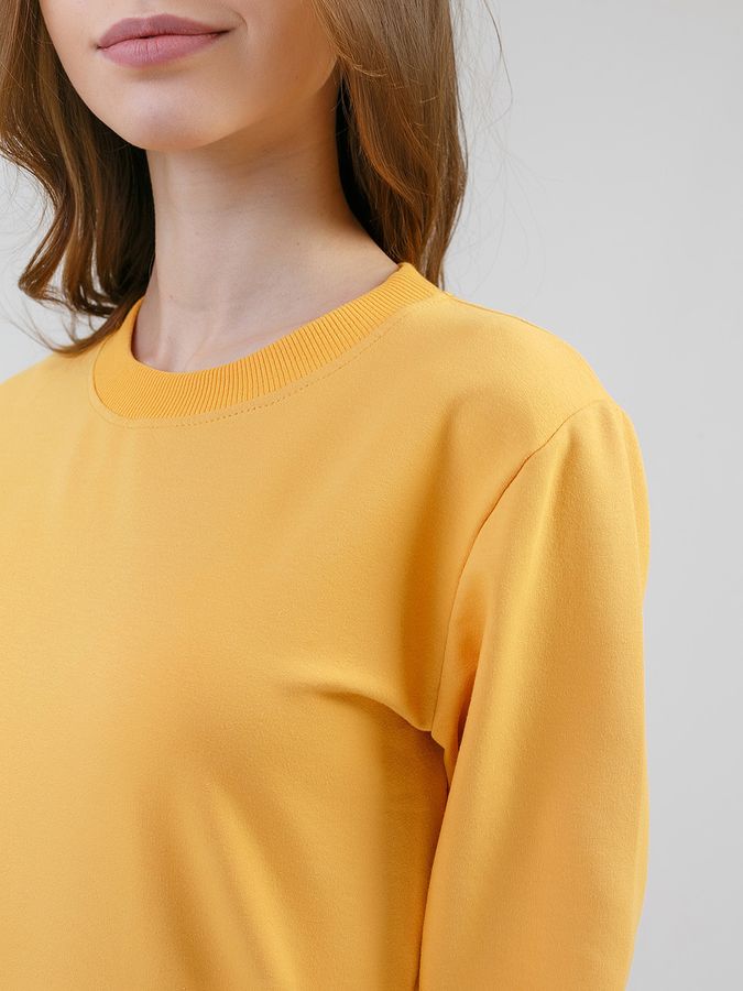 Bluza damska w kolorze musztardowym XL