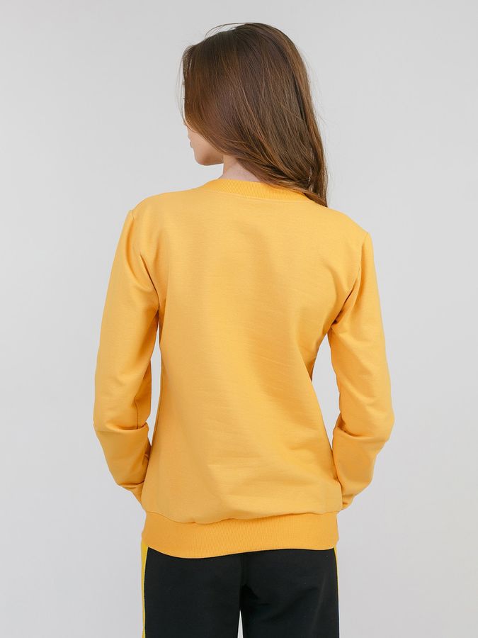 Bluza damska w kolorze musztardowym XL