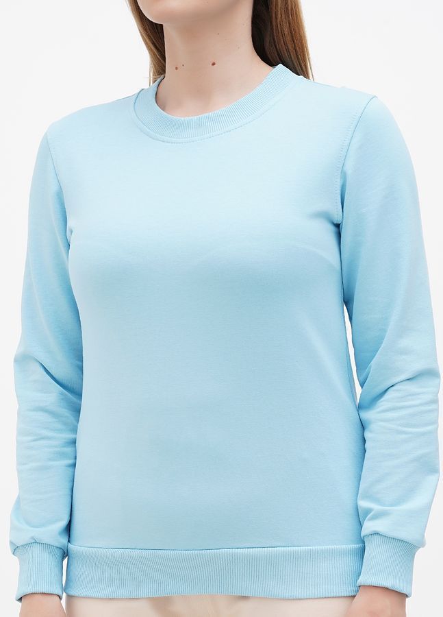 Bluza damska w kolorze niebieskim, bez ocieplenia S