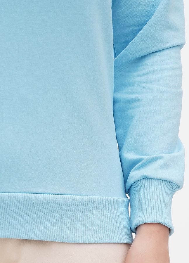 Bluza damska w kolorze niebieskim, bez ocieplenia S
