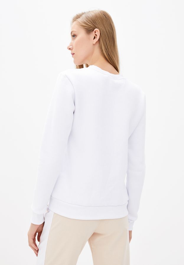Bluza damska, biała ciepła S