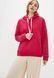 Худи&nbsp;женский тёплый,Oversize 01 цвет малиновый