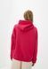 Худи&nbsp;женский тёплый,Oversize 01 цвет малиновый