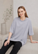 Koszulka damska oversize unisex, bawełniana UNI, szary