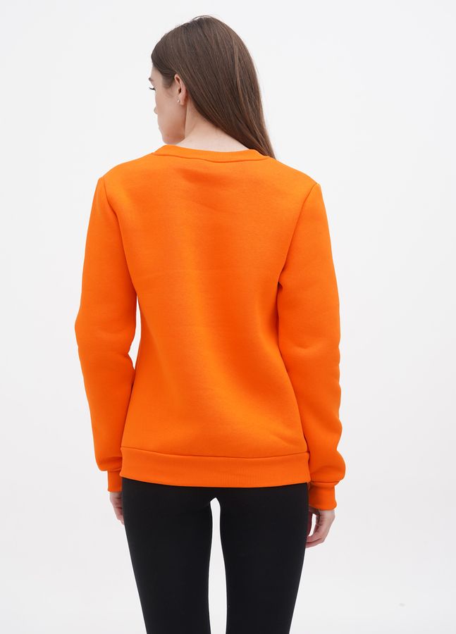 Damska bluza polarowa w kolorze pomarańczowym L