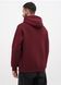Худи&nbsp;мужской тёплый удлиненный&nbsp;Oversize 02 бургундия