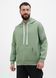Худі чоловічий теплий подовжений Oversize 02 фісташка