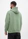 Худі чоловічий теплий подовжений Oversize 02 фісташка